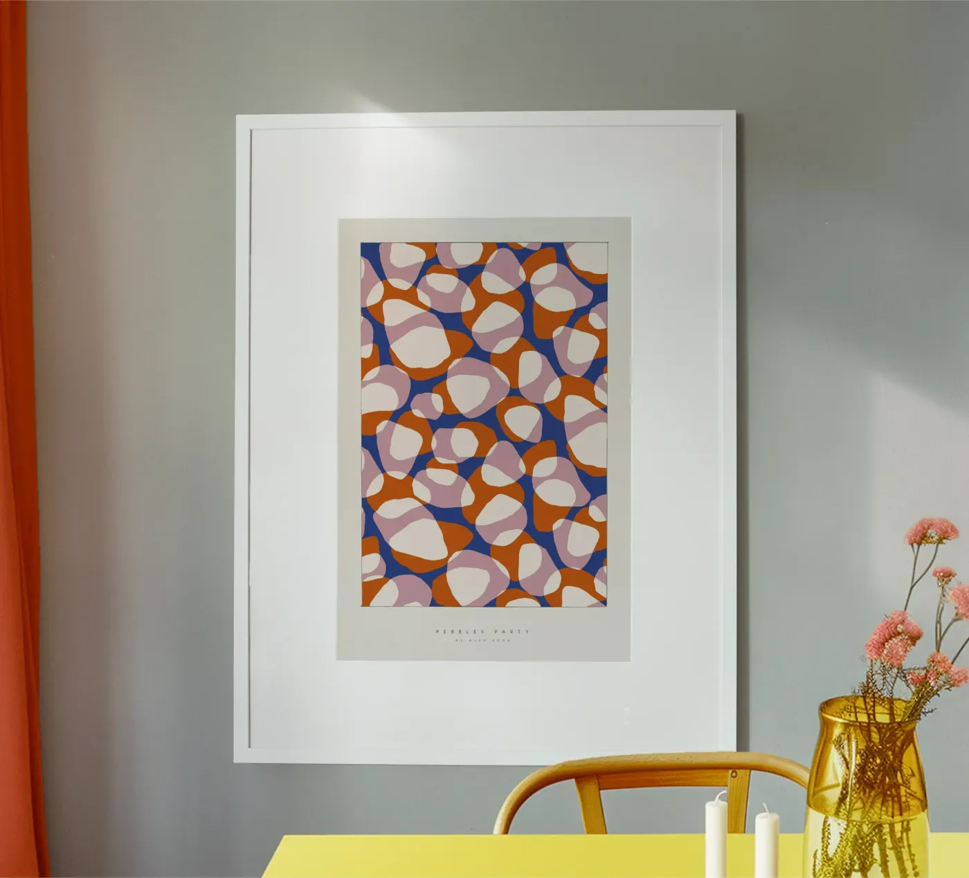 Àlex Roda - Pebbles poster da The Artcircle