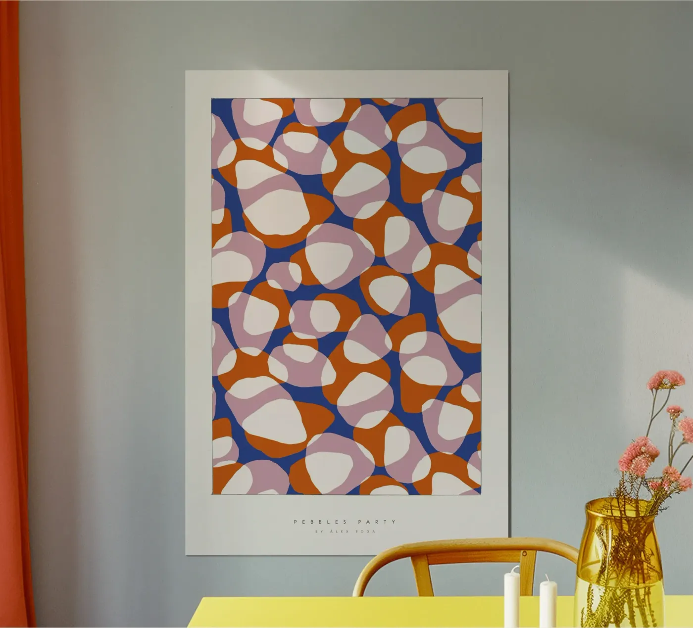 Àlex Roda - Pebbles poster da The Artcircle