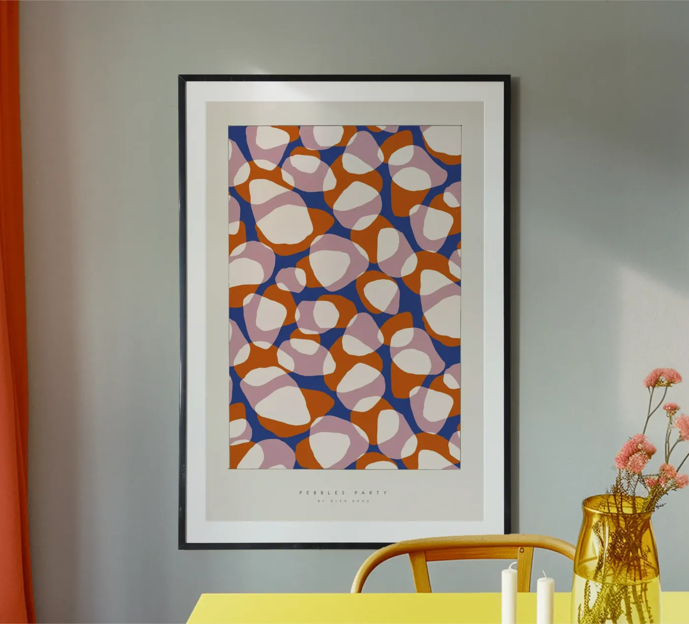 Àlex Roda - Pebbles poster da The Artcircle