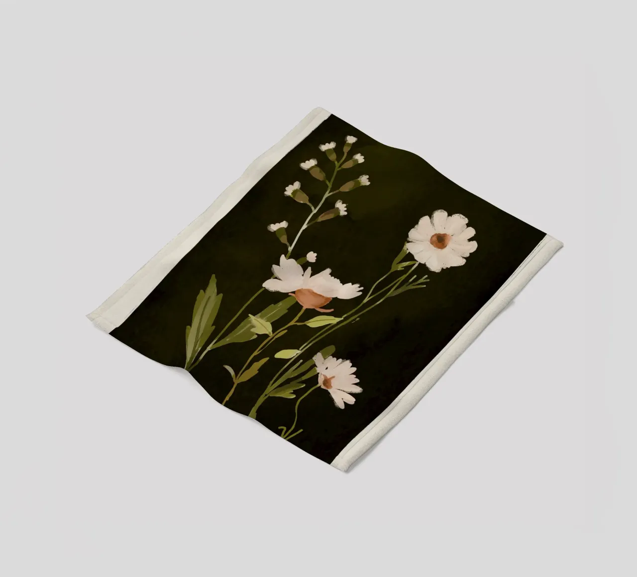 Fiori selvatici coperta in pile da ThingDesign