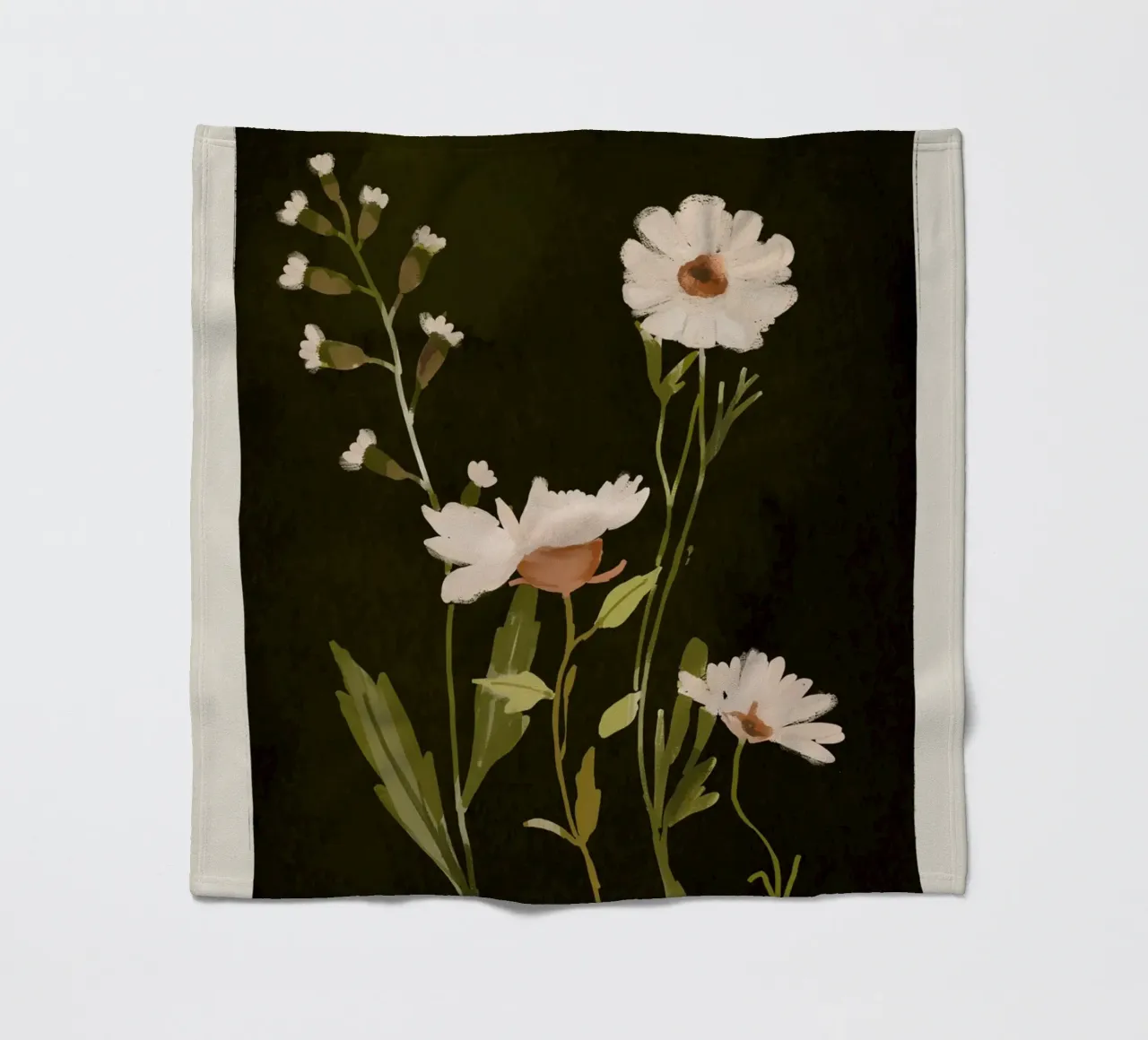 Fiori selvatici coperta in pile da ThingDesign