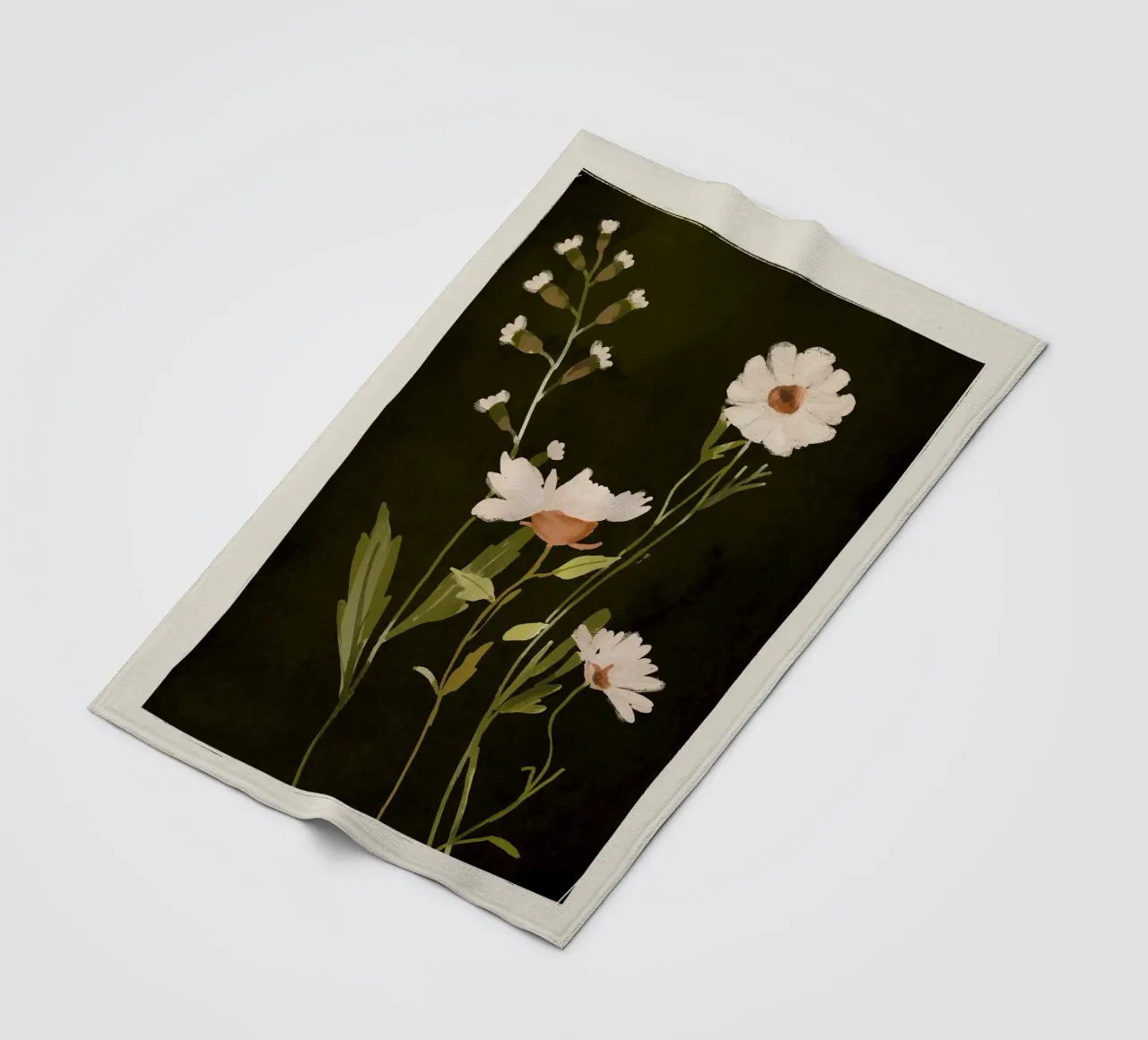 Fiori selvatici coperta in pile da ThingDesign