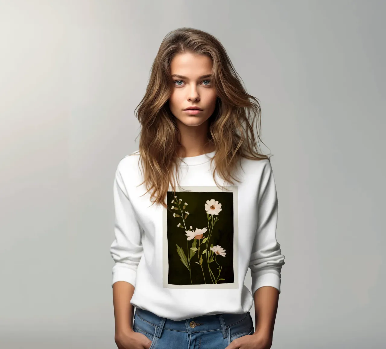 Fiori selvatici felpa da ThingDesign