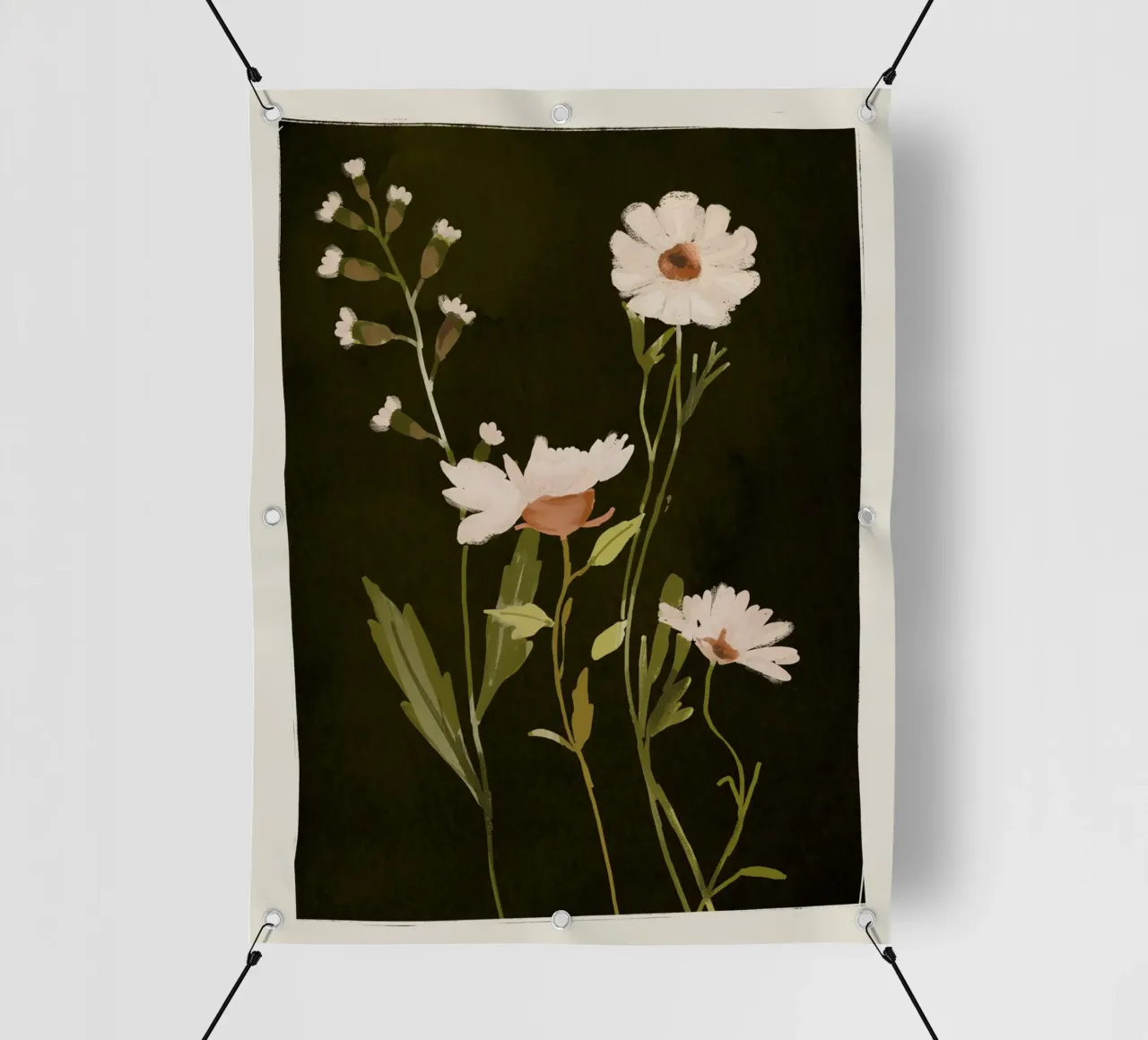 Fiori selvatici telo in pvc da ThingDesign