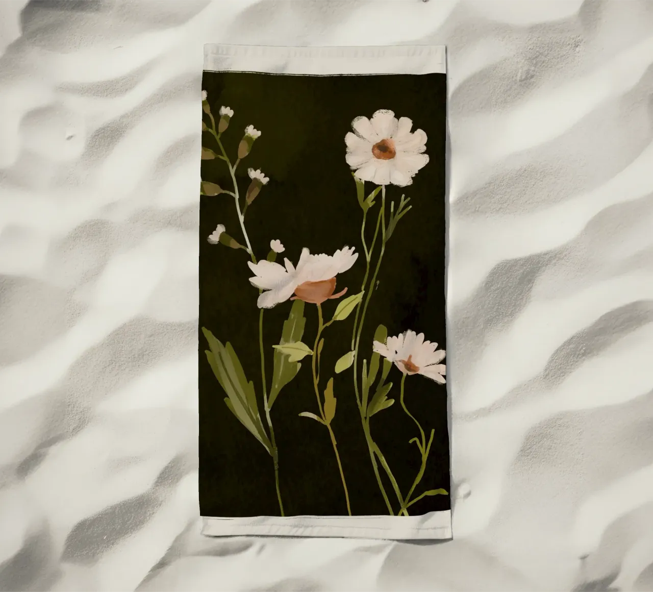 Fiori selvatici telo mare da ThingDesign