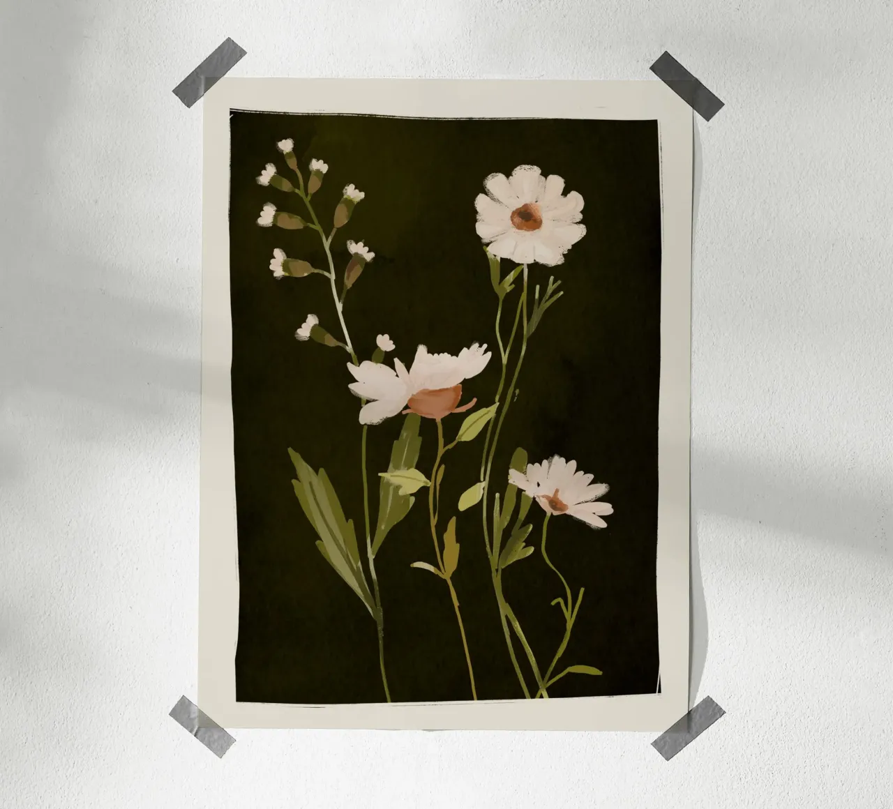 Fiori selvatici carta hahnemühle da ThingDesign