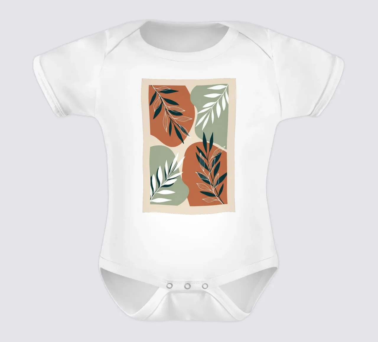 Boho Botanical Art Print body de bebé de Artistic-shop