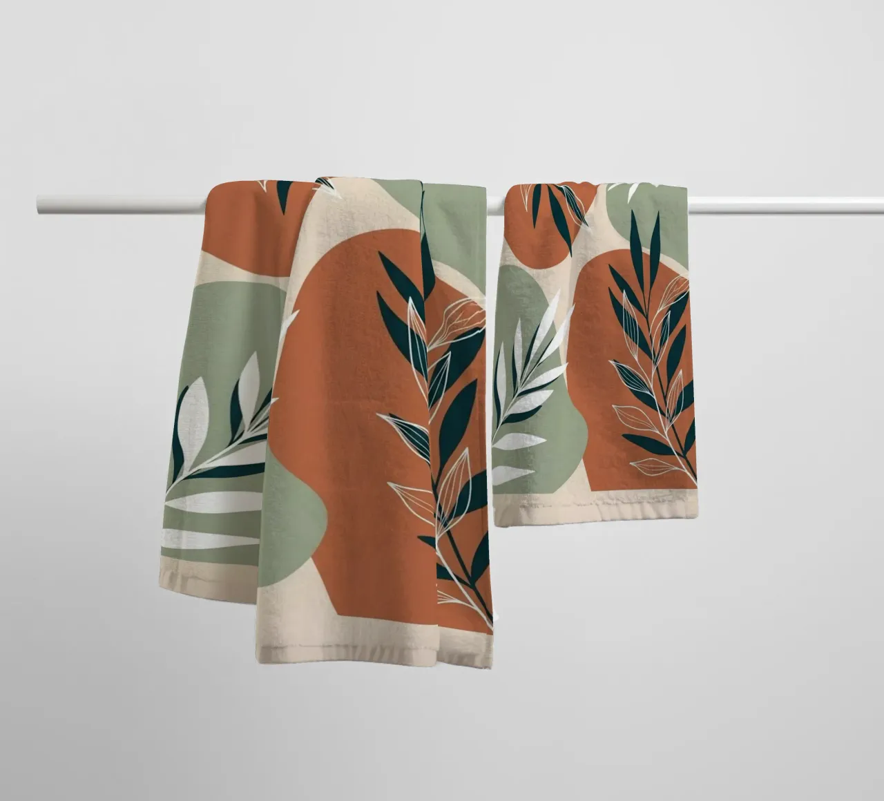 Boho Botanical Art Print toalla de baño de Artistic-shop