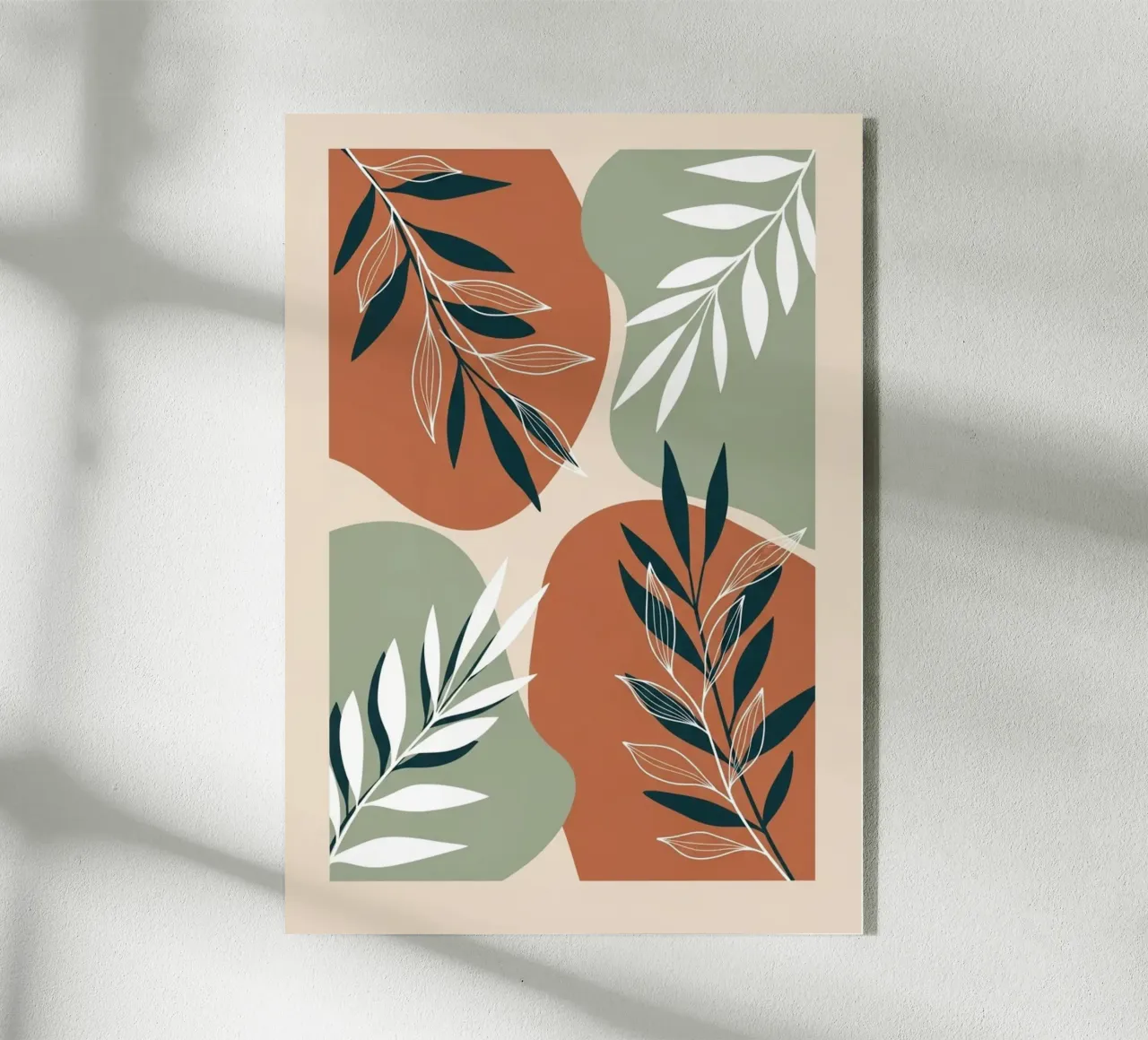 Boho Botanical Kunstdruck Acryl-Glas von Artistic-shop