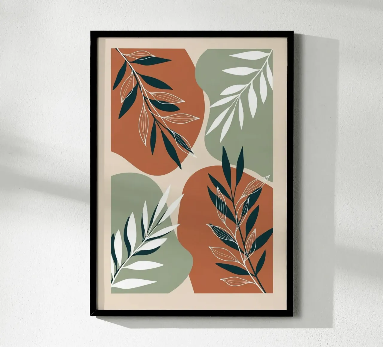 Boho Botanical Art Print hahnemühle de Artistic-shop
