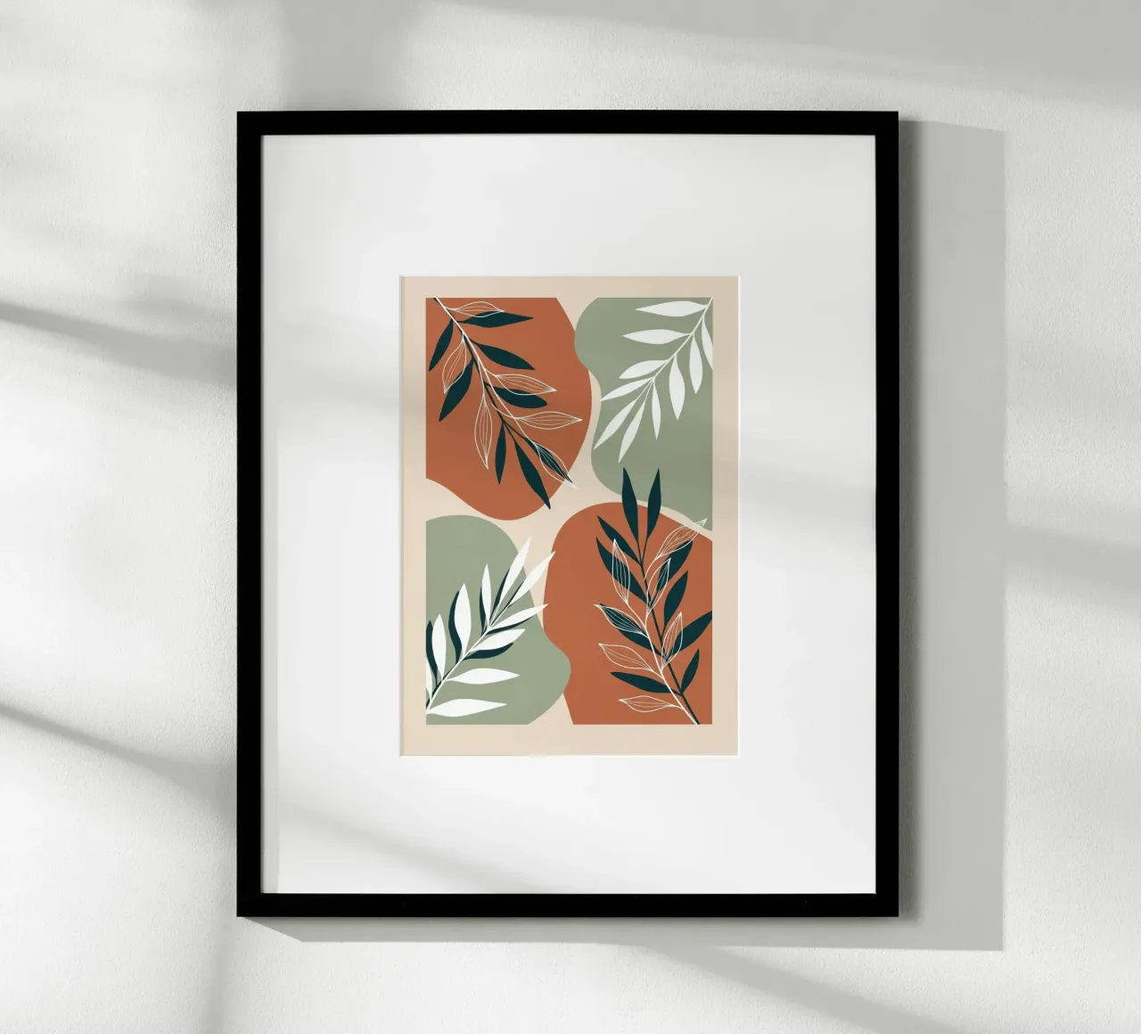 Boho Botanical Art Print hahnemühle de Artistic-shop