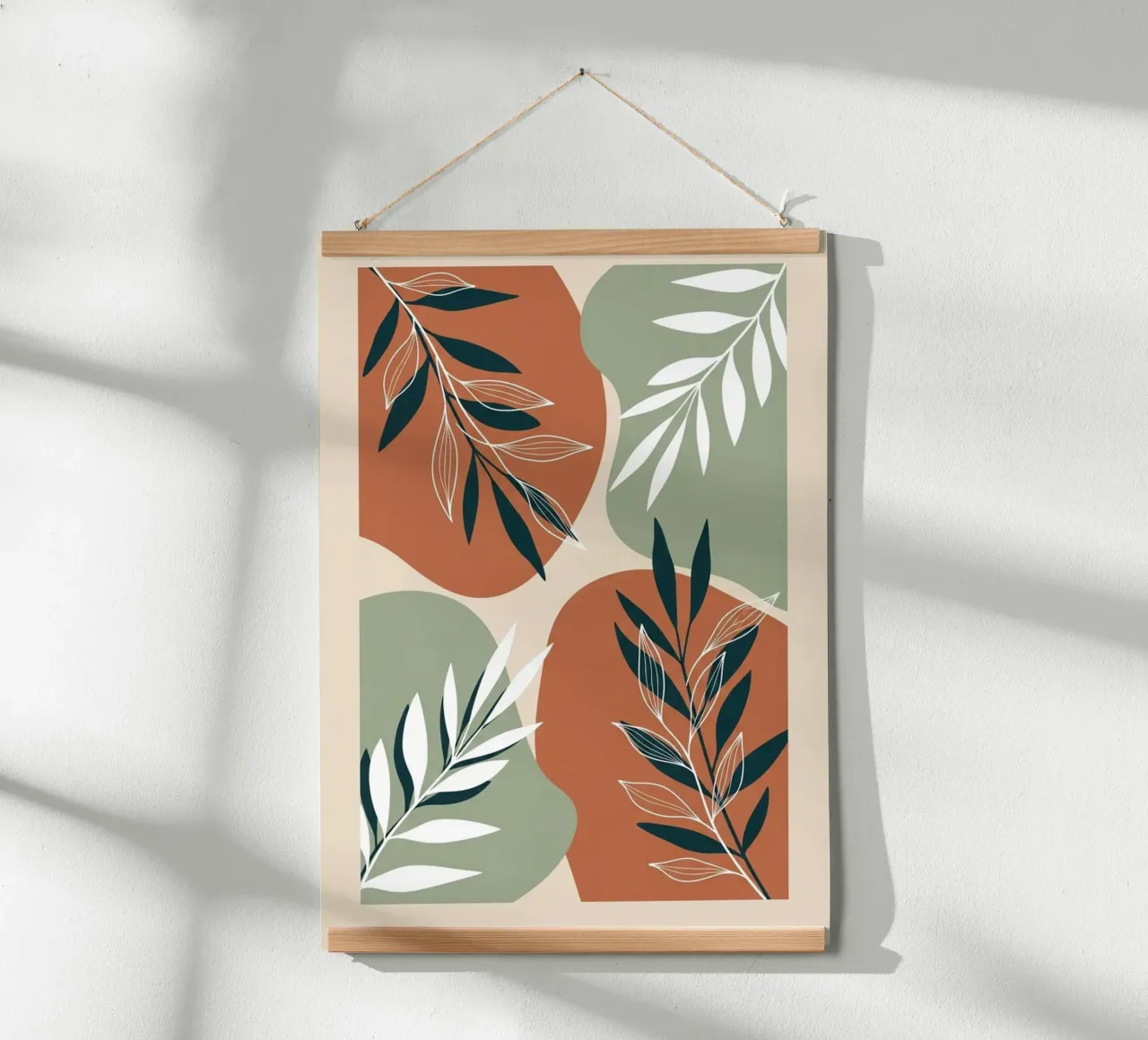 Boho Botanical Art Print hahnemühle de Artistic-shop
