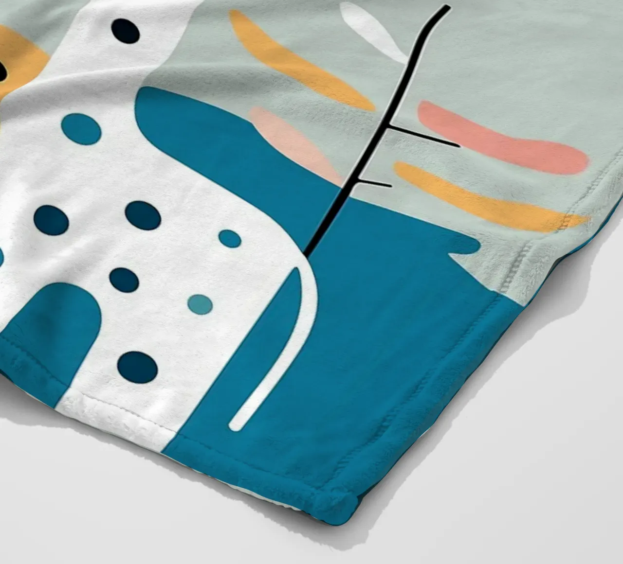 Three Giraffes coperta in pile da Damion Francis