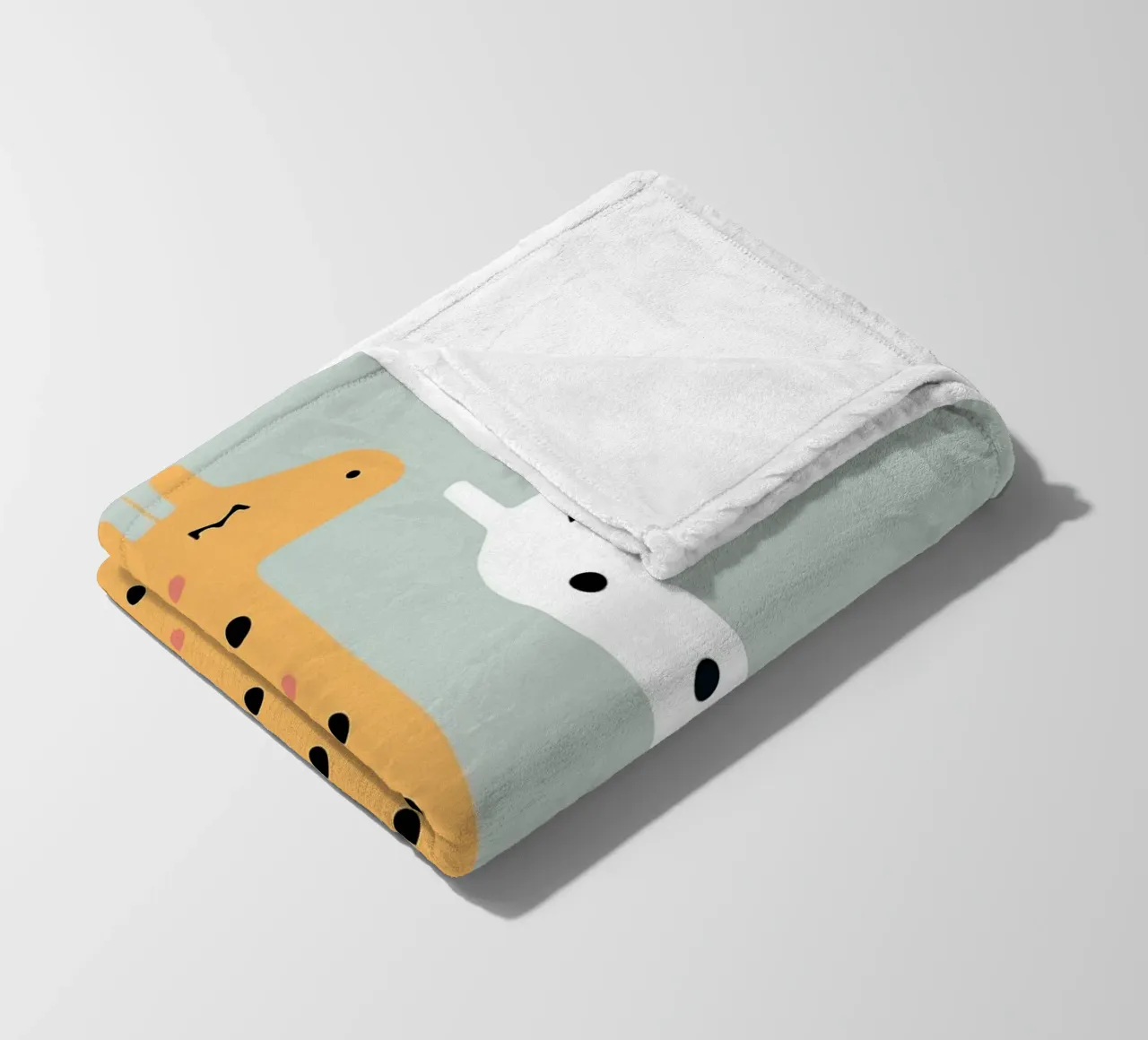 Three Giraffes coperta in pile da Damion Francis