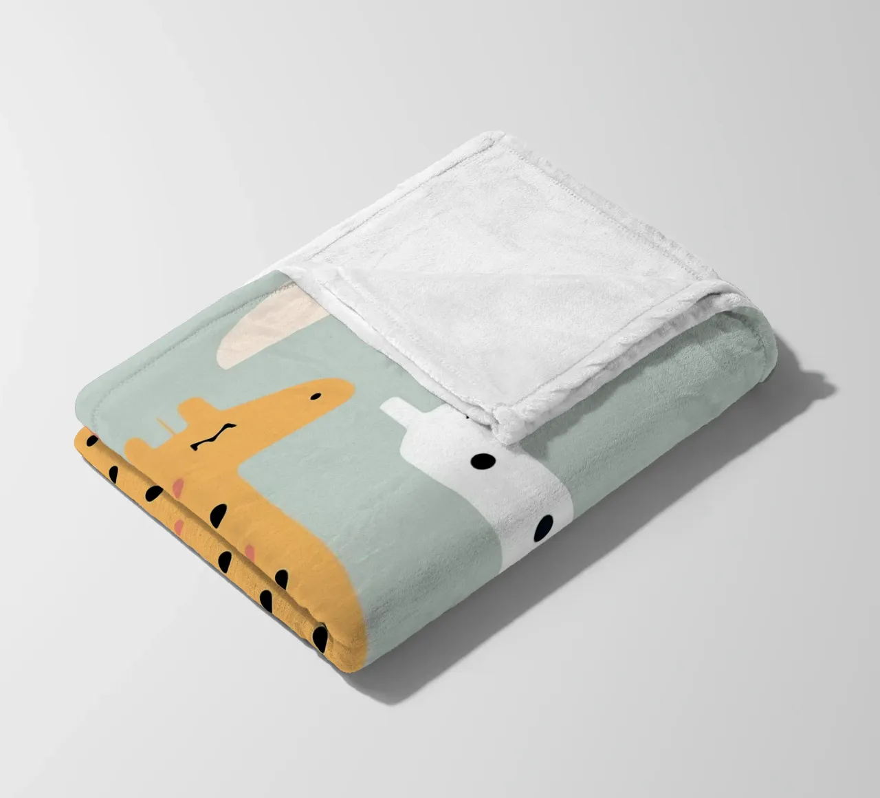 Three Giraffes coperta in pile da Damion Francis