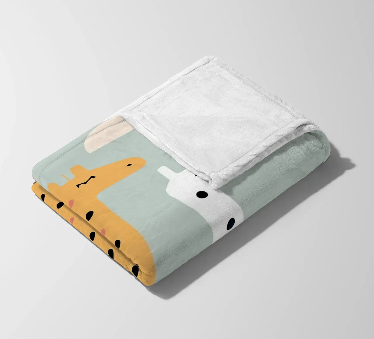 Three Giraffes coperta in pile da Damion Francis