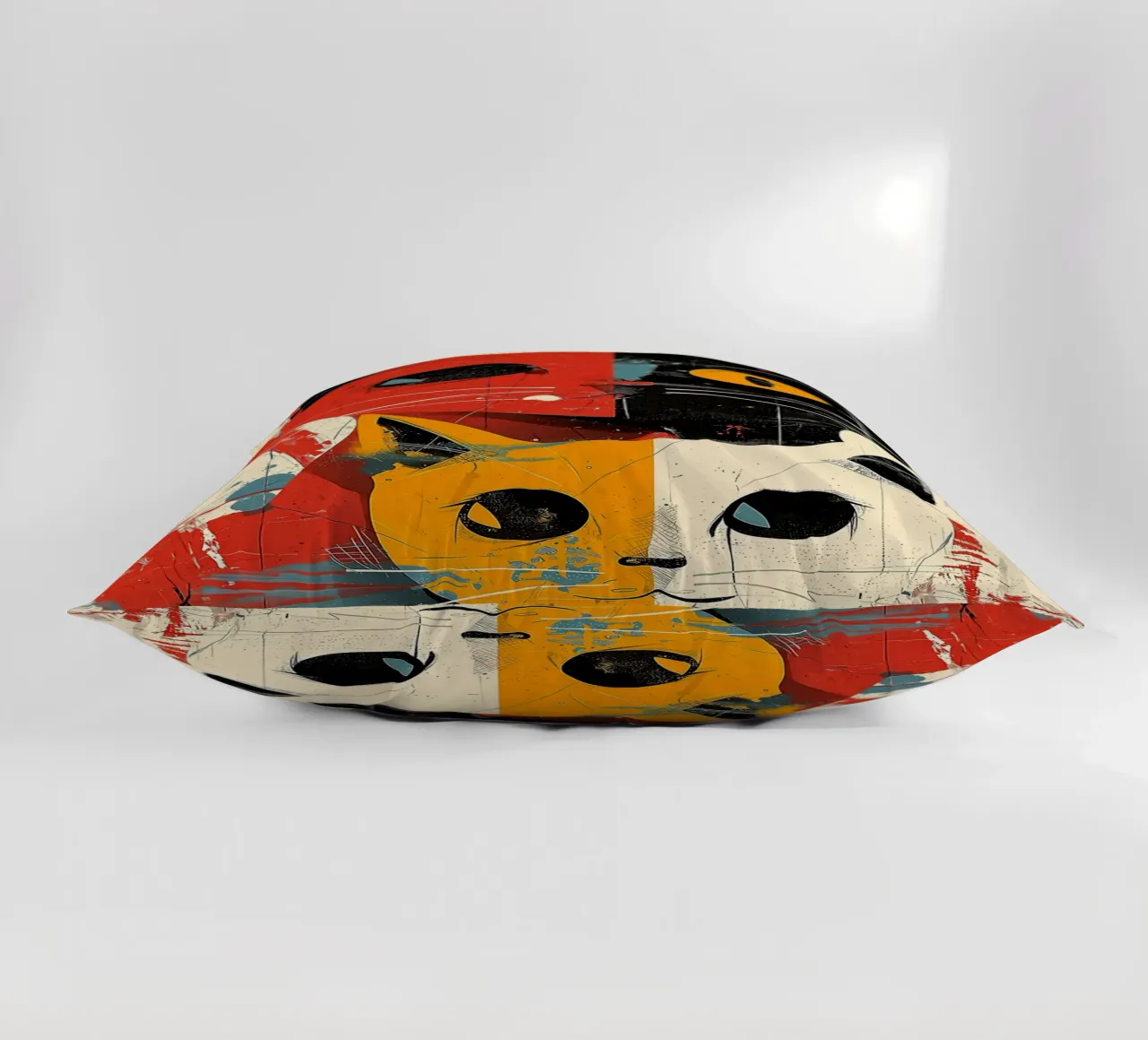 Gatto Vintage Fusion cuscino da Damion Francis