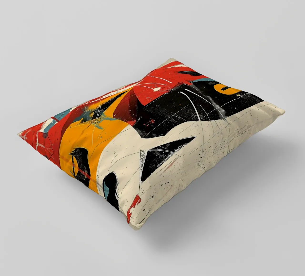 Gatto Vintage Fusion cuscino da Damion Francis