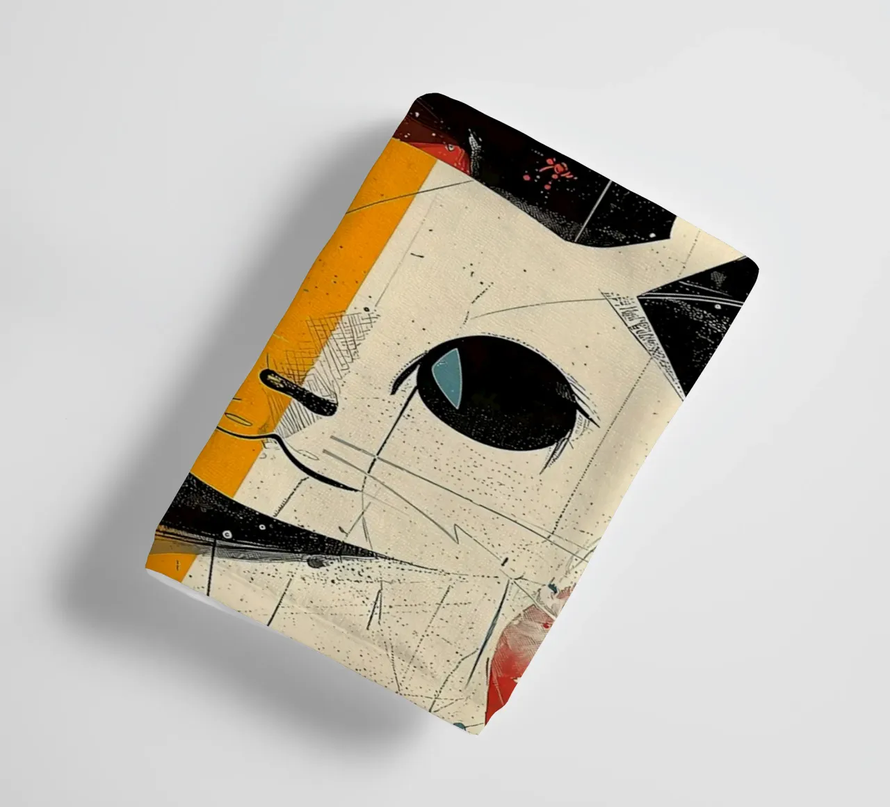 Gatto Vintage Fusion asciugamano da bagno da Damion Francis