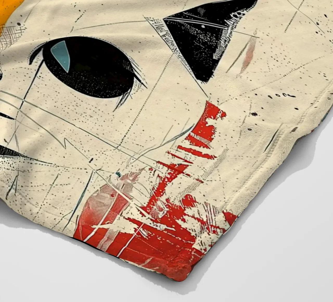 Gatto Vintage Fusion coperta in pile da Damion Francis