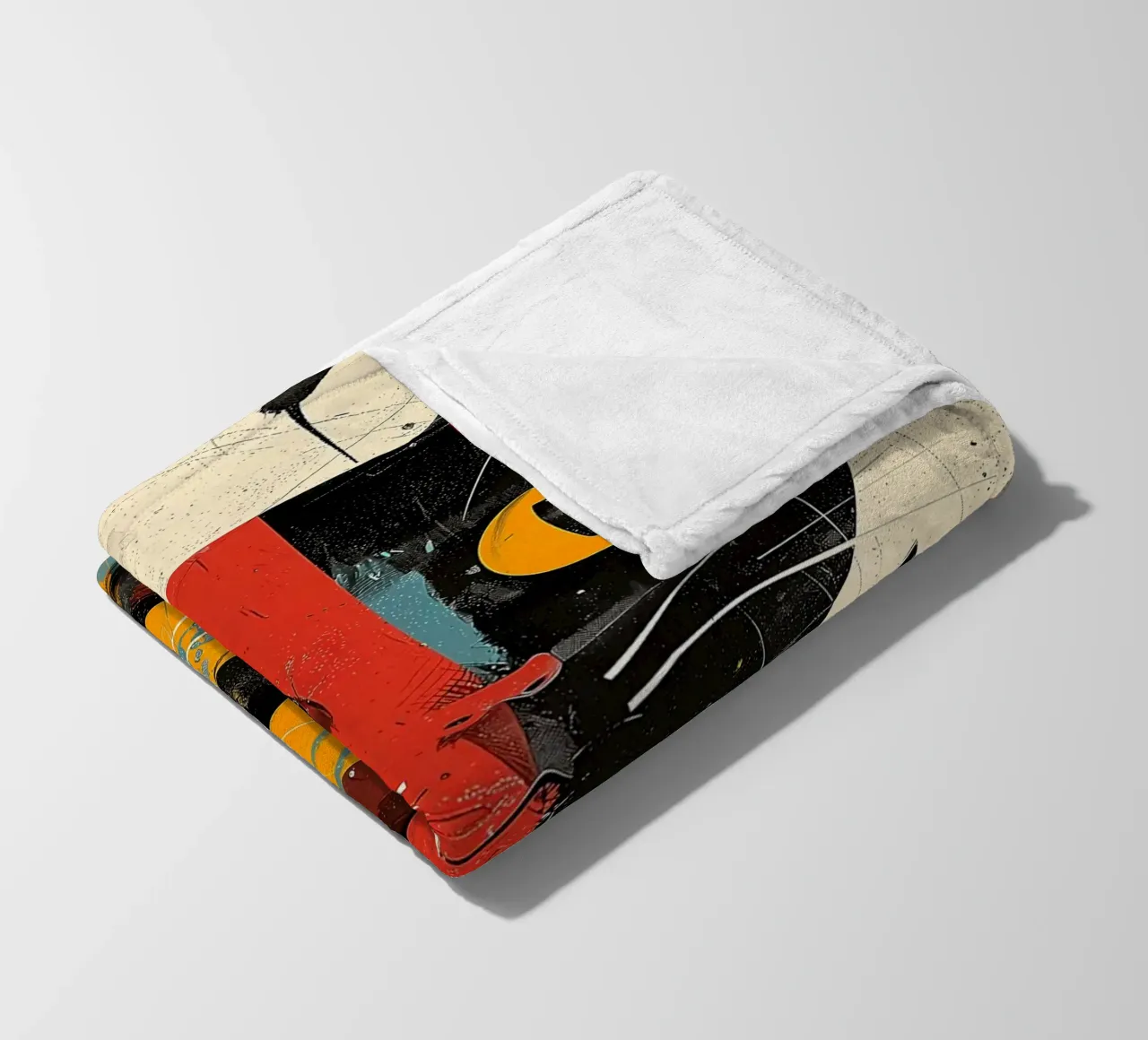 Gatto Vintage Fusion coperta in pile da Damion Francis