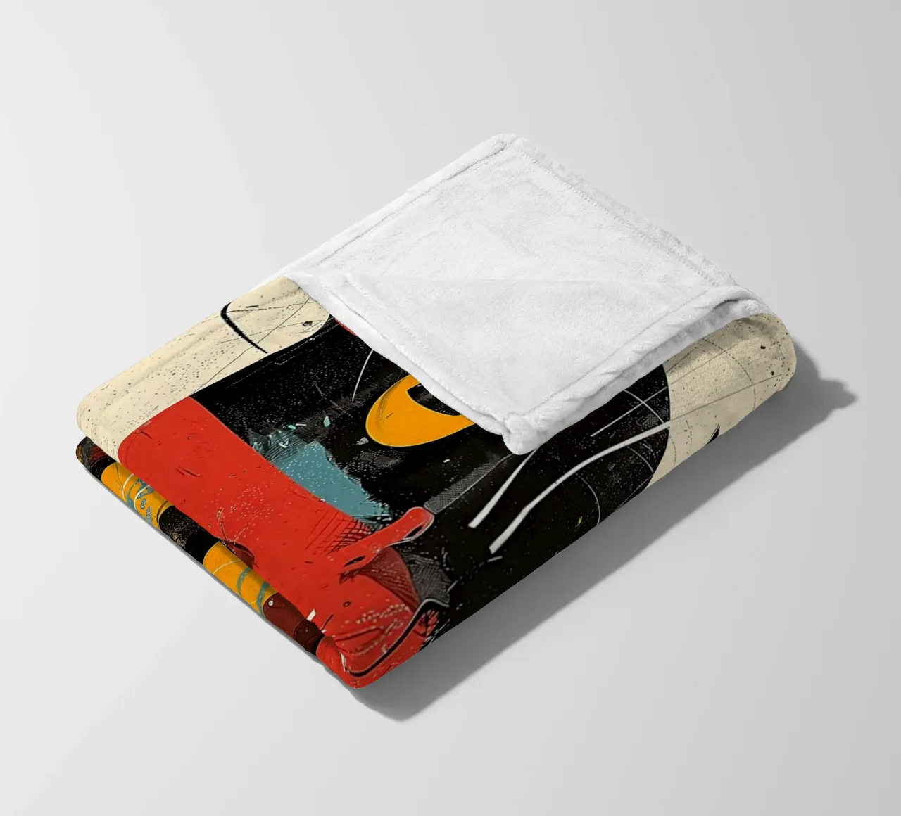 Gatto Vintage Fusion coperta in pile da Damion Francis