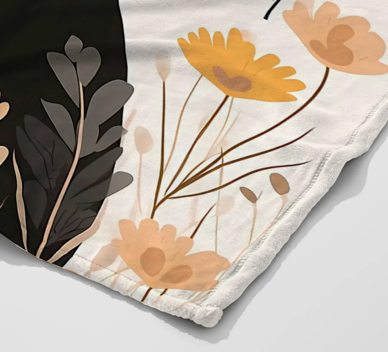 Fiori di gatti stravaganti coperta in pile da Damion Francis