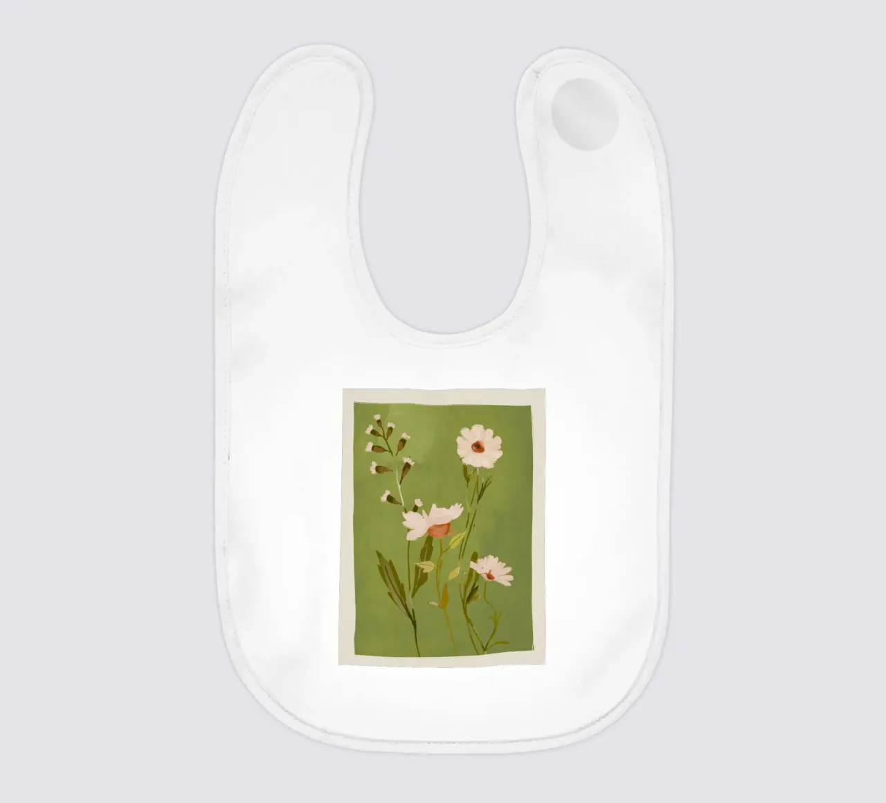 Fiori selvatici 2 bavaglino da ThingDesign