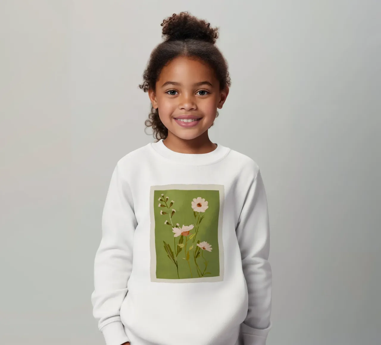 Fiori selvatici 2 felpa bambino da ThingDesign