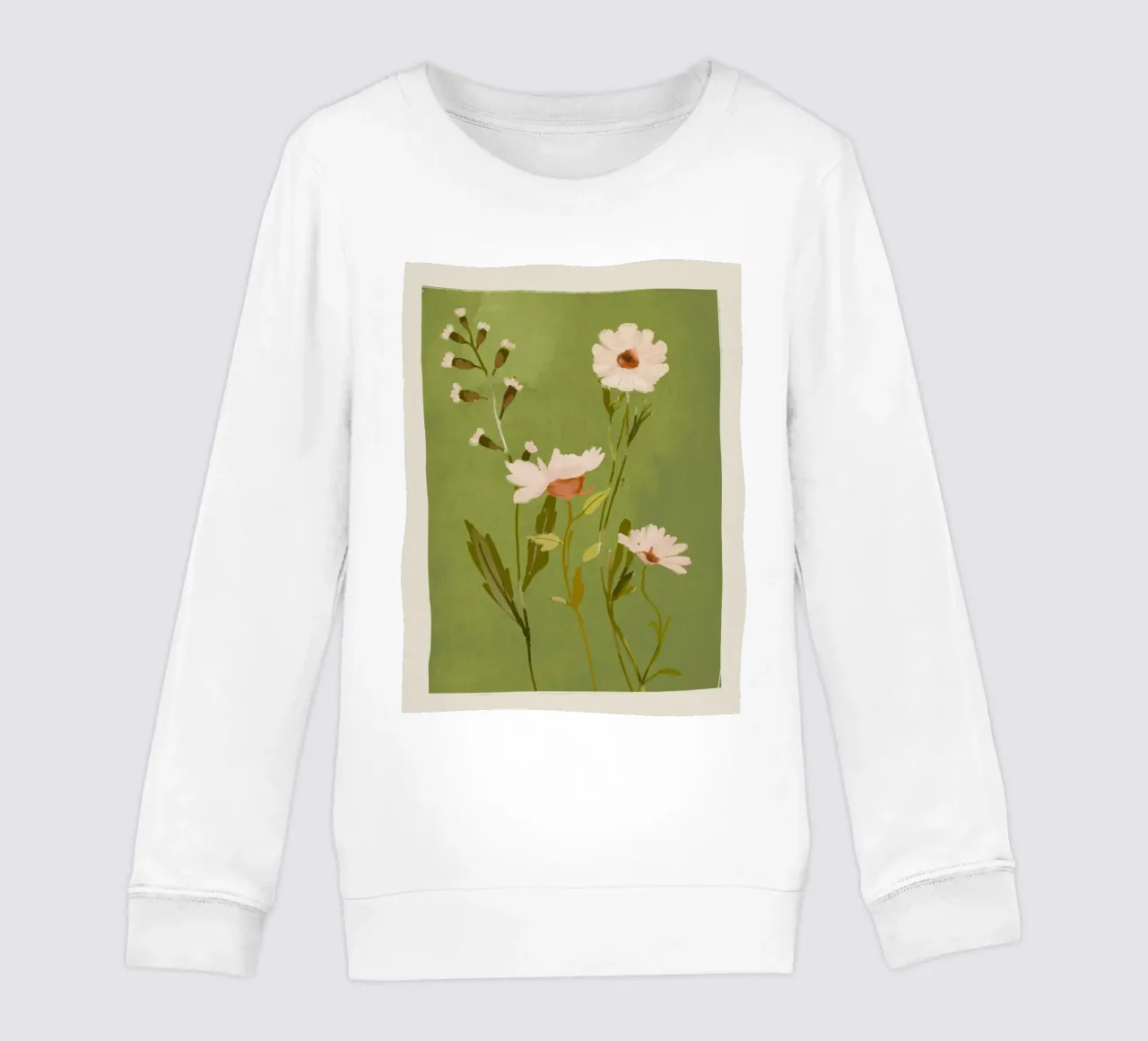 Fiori selvatici 2 felpa bambino da ThingDesign