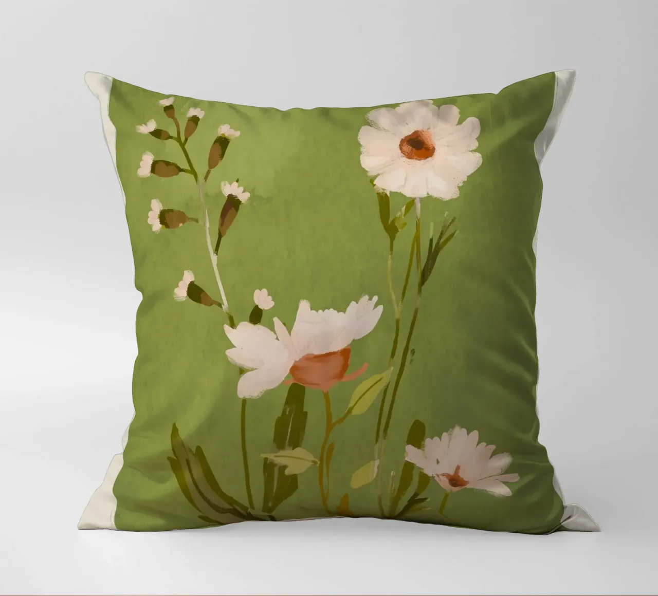 Fiori selvatici 2 cuscino da ThingDesign