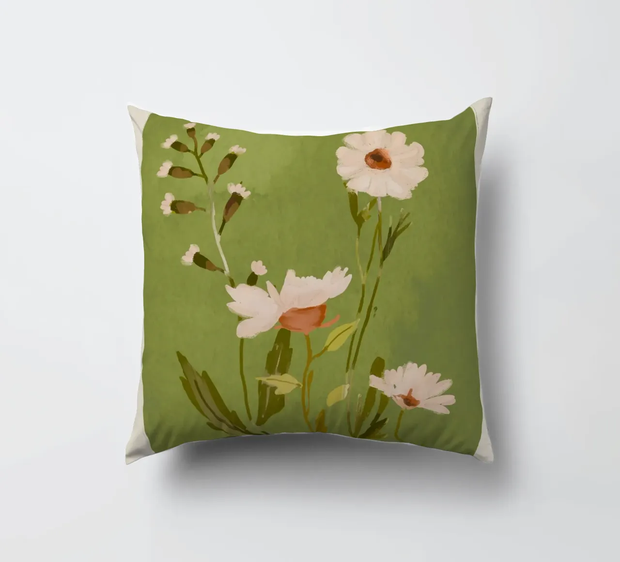 Fiori selvatici 2 cuscino da ThingDesign