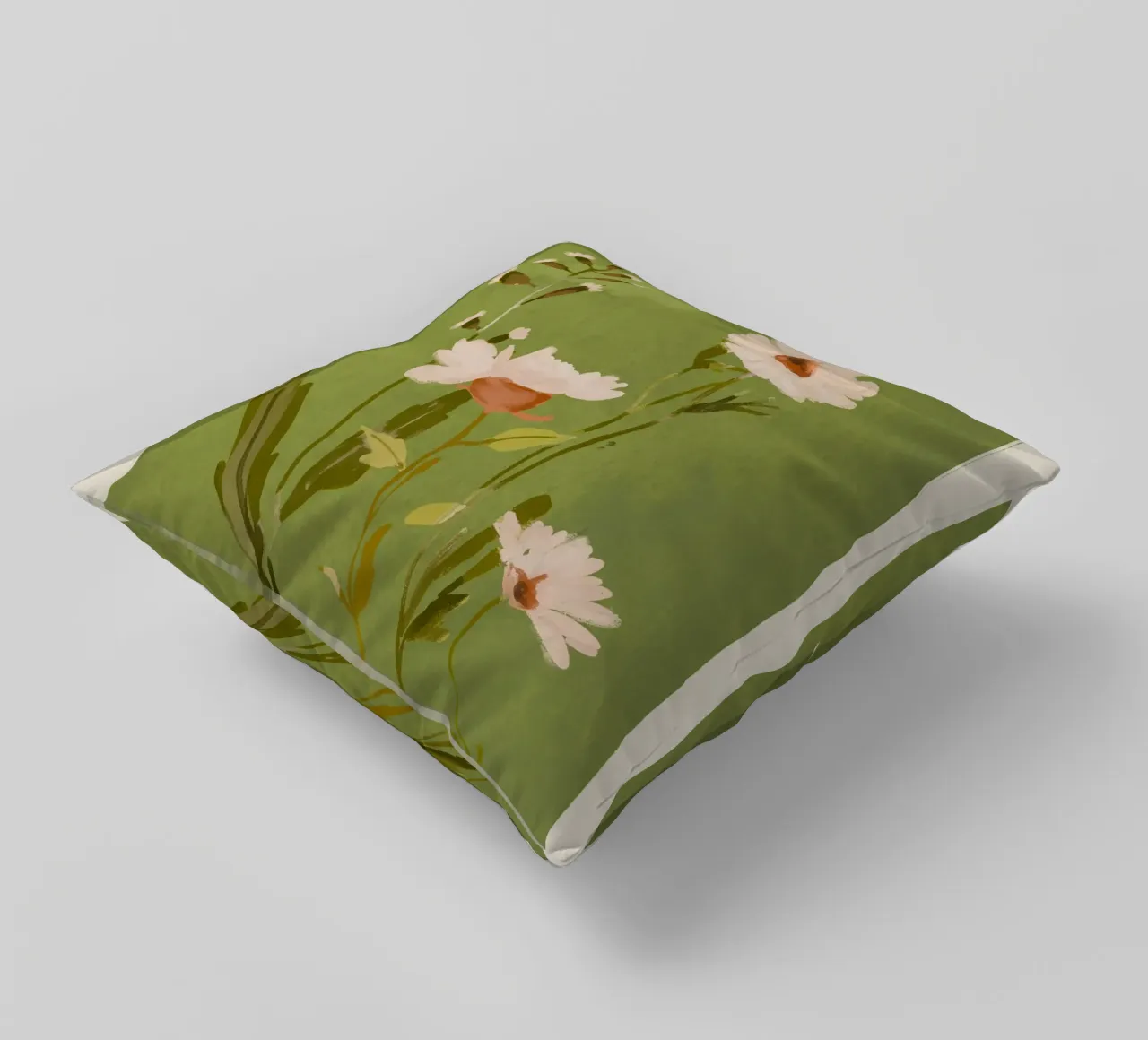Fiori selvatici 2 cuscino da ThingDesign