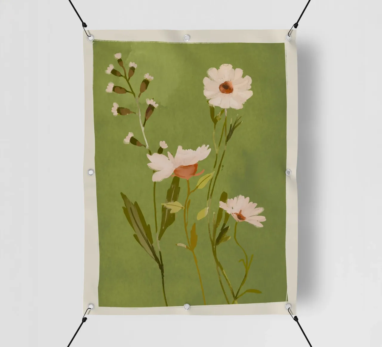 Fiori selvatici 2 telo in pvc da ThingDesign