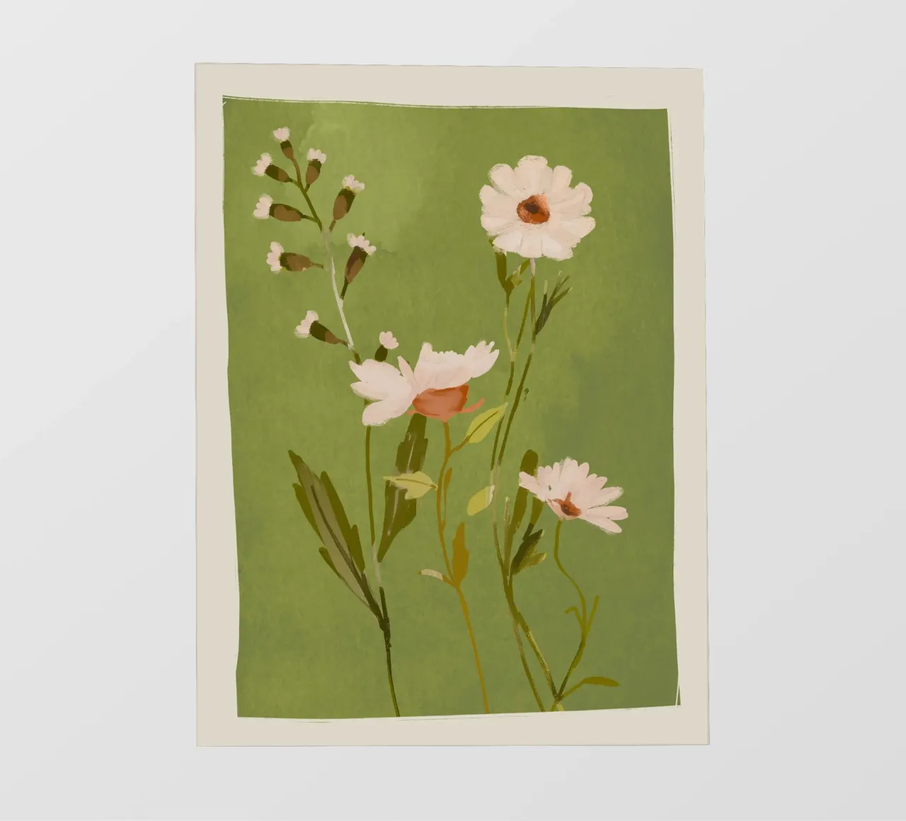 Fiori selvatici 2 telo in pvc da ThingDesign