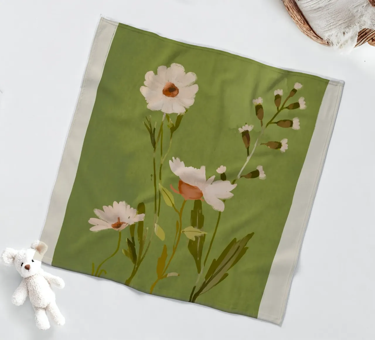 Fiori selvatici 2 coperta in pile da ThingDesign