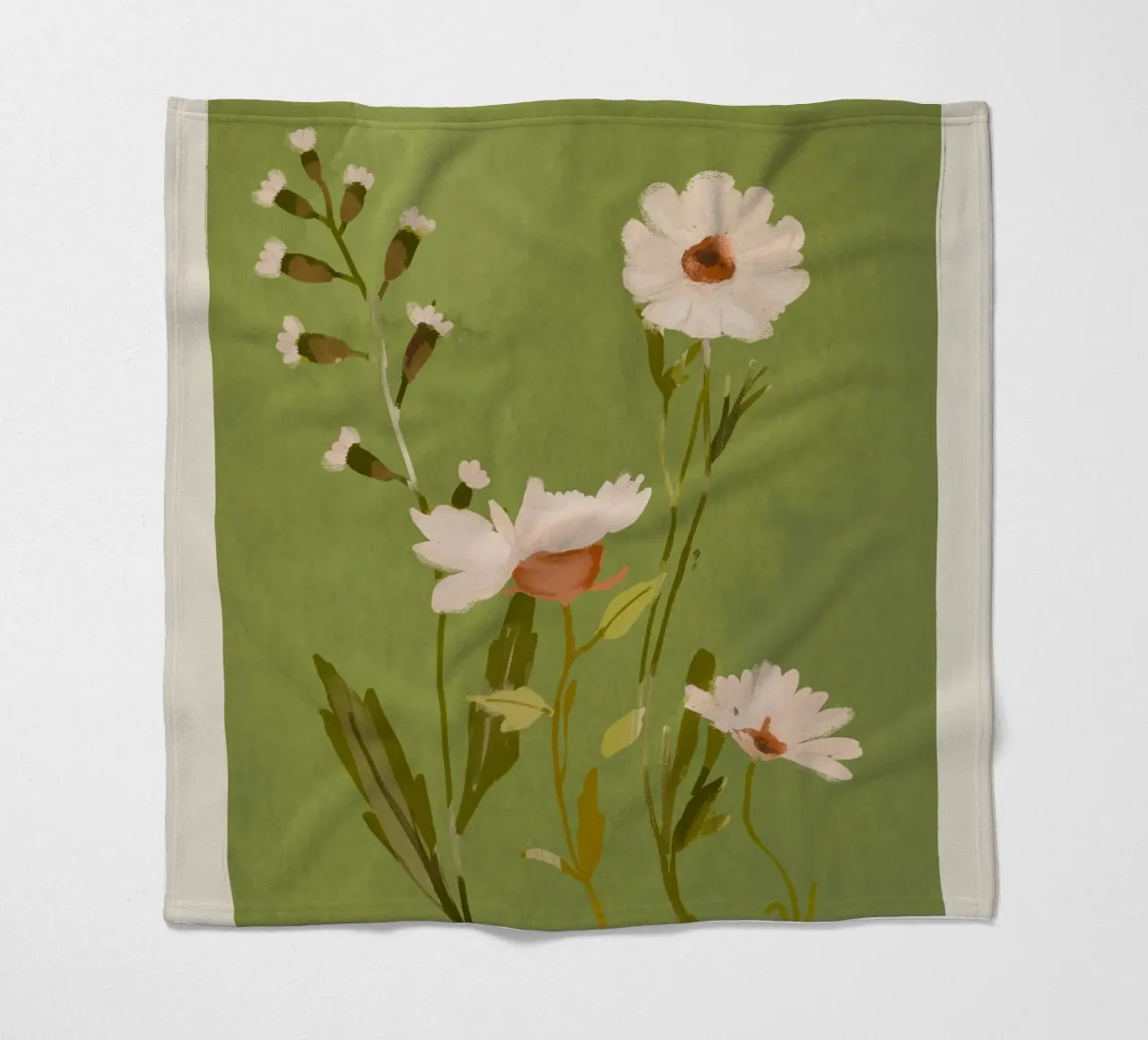 Fiori selvatici 2 coperta in pile da ThingDesign