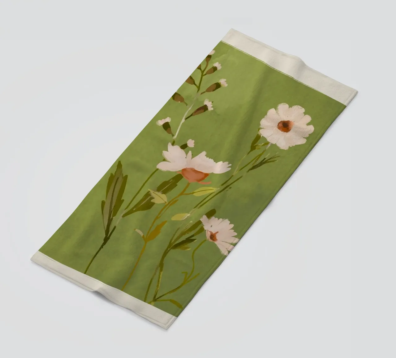 Fiori selvatici 2 telo mare da ThingDesign