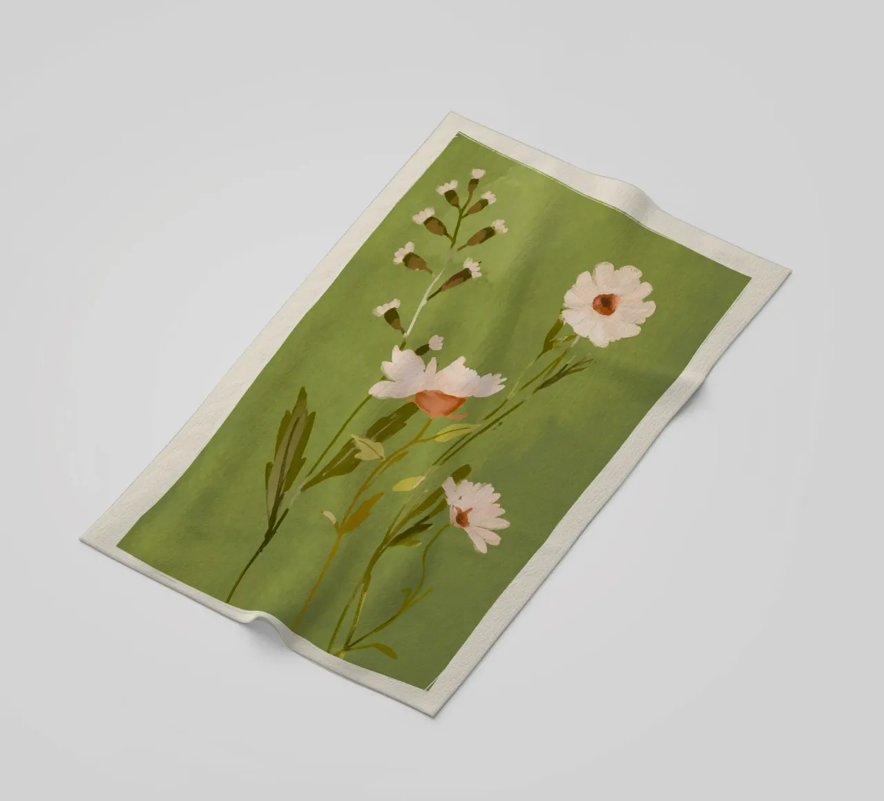 Fiori selvatici 2 telo mare da ThingDesign