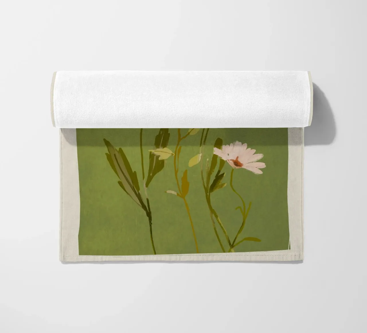 Fiori selvatici 2 telo mare da ThingDesign