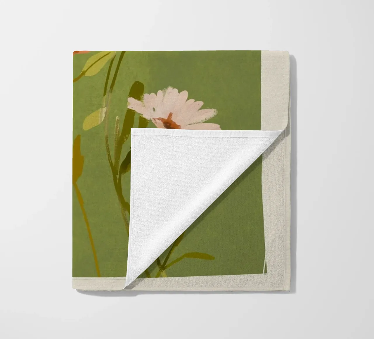 Fiori selvatici 2 telo mare da ThingDesign
