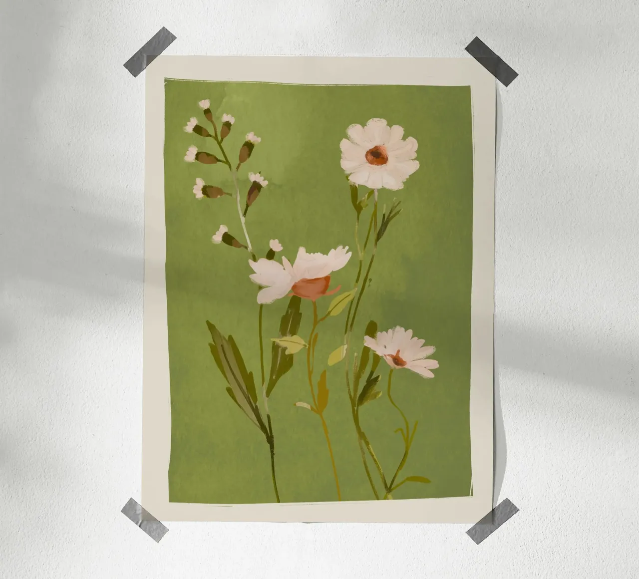 Fiori selvatici 2 carta hahnemühle da ThingDesign