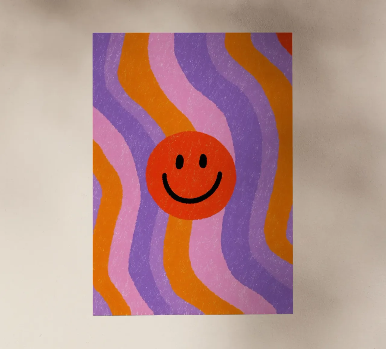 Illustrazione retrò di smile pellicola backlit da Nikis Art Studio