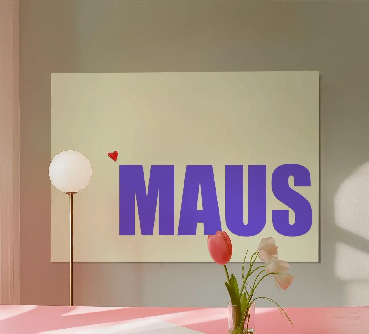 Maus poster da Hej Ibiza by Ute Arnold