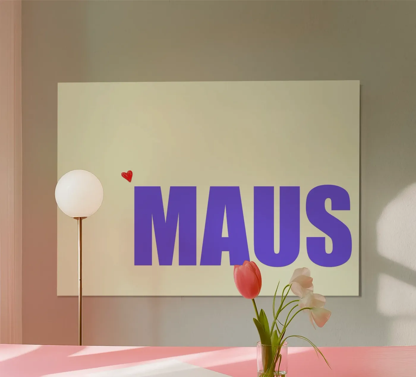 Maus poster de Hej Ibiza by Ute Arnold