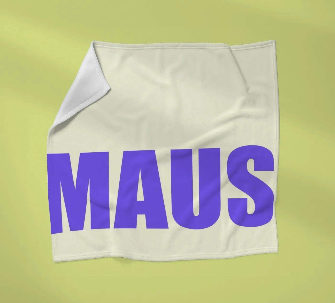 Maus fleecedeken van Hej Ibiza by Ute Arnold