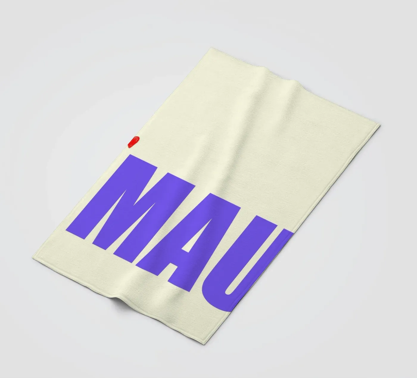 Maus fleecedeken van Hej Ibiza by Ute Arnold