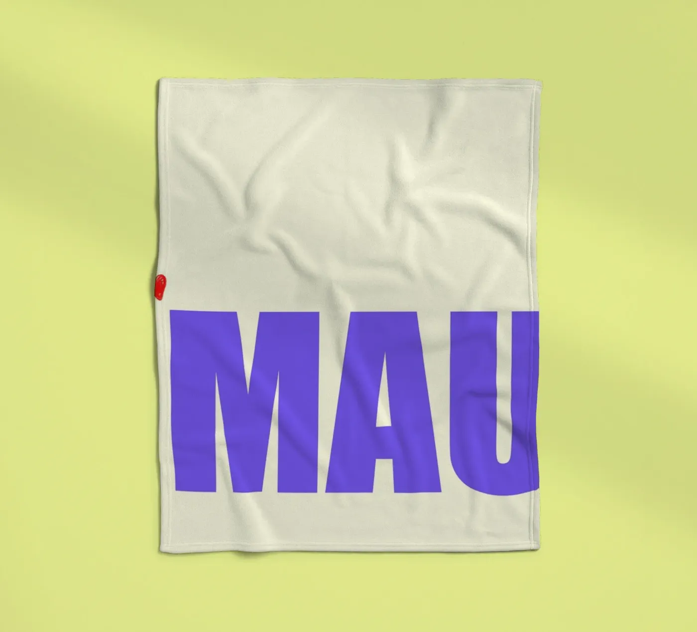 Maus fleecedeken van Hej Ibiza by Ute Arnold