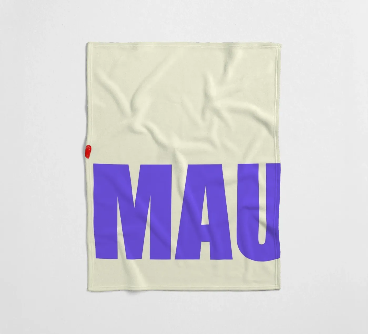 Maus fleecedeken van Hej Ibiza by Ute Arnold