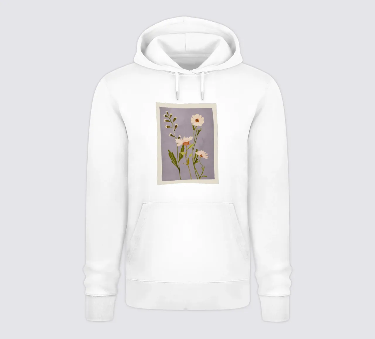Fiori selvatici 3 felpa con cappuccio da ThingDesign